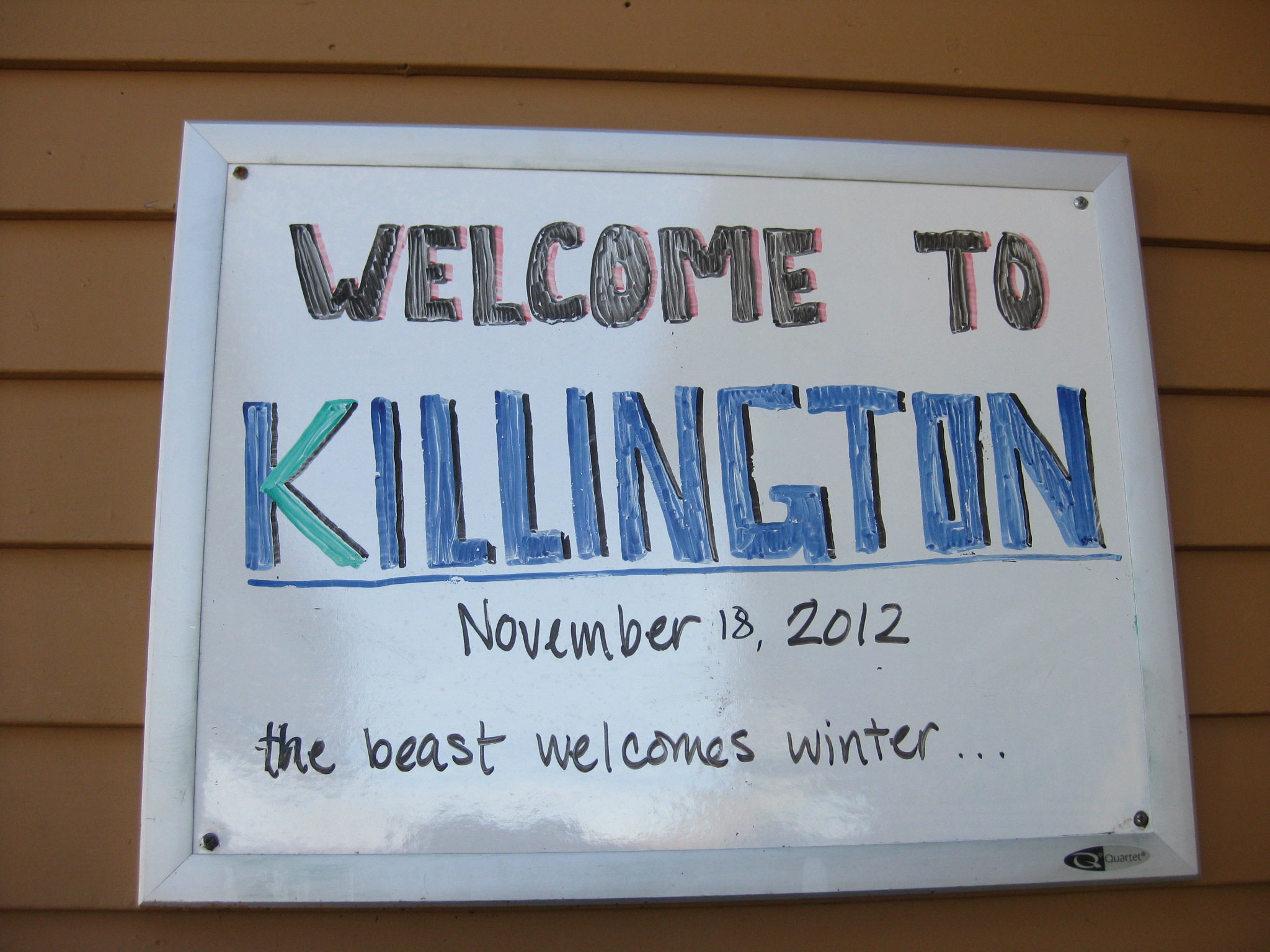 Killington is Open! November 2012